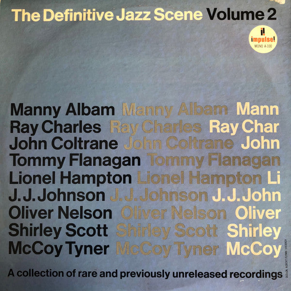 Various ~ The Definitive Jazz Scene Volume 2 (Vinyl) - Djungel & Jazz