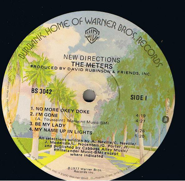 The Meters : New Directions (LP, Album)