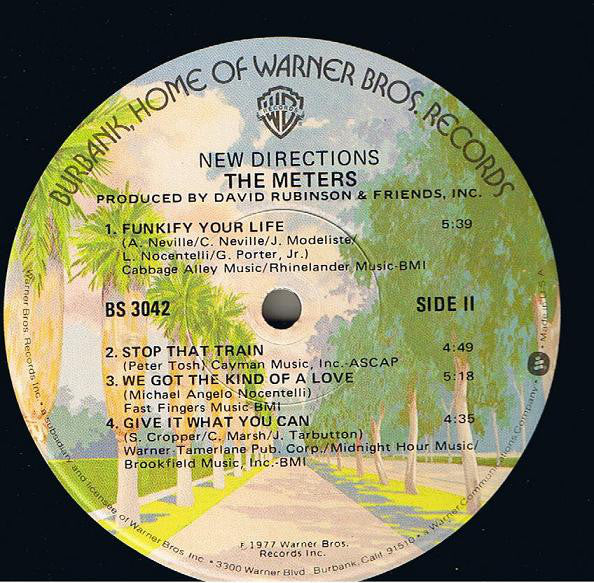 The Meters : New Directions (LP, Album)