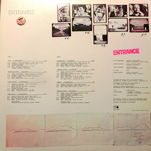 Entrance ~ Entrance (Vinyl) - Djungel & Jazz