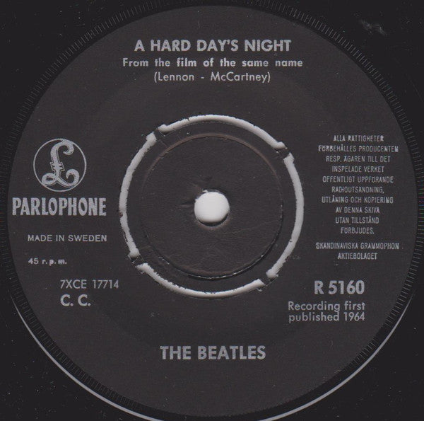 The Beatles ~ A Hard Day's Night (Vinyl) - Djungel & Jazz
