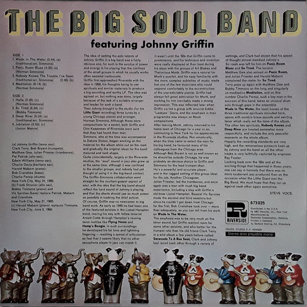 Johnny Griffin Orchestra ~ The Big Soul-Band (Vinyl) - Djungel & Jazz