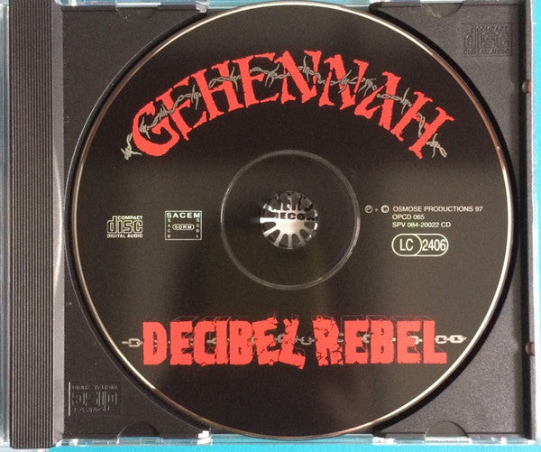 Gehennah ~ Decibel Rebel (Vinyl) - Djungel & Jazz