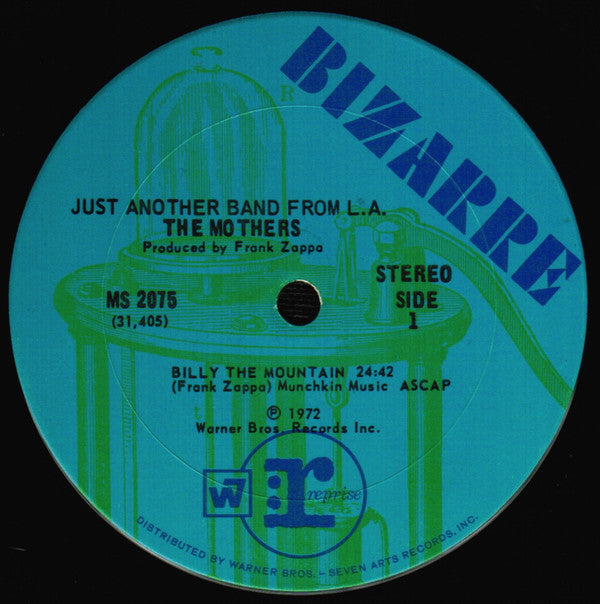 The Mothers ~ Just Another Band From L.A. (Vinyl) - Djungel & Jazz
