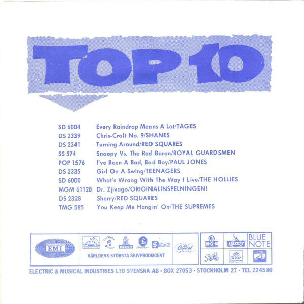 The Supremes ~ Love Is Here And Now You're Gone/ There's No Stopping Us Now (Vinyl) - Djungel & Jazz