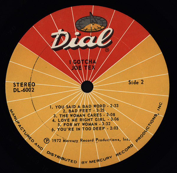 Joe Tex ~ I Gotcha (Vinyl) - Djungel & Jazz