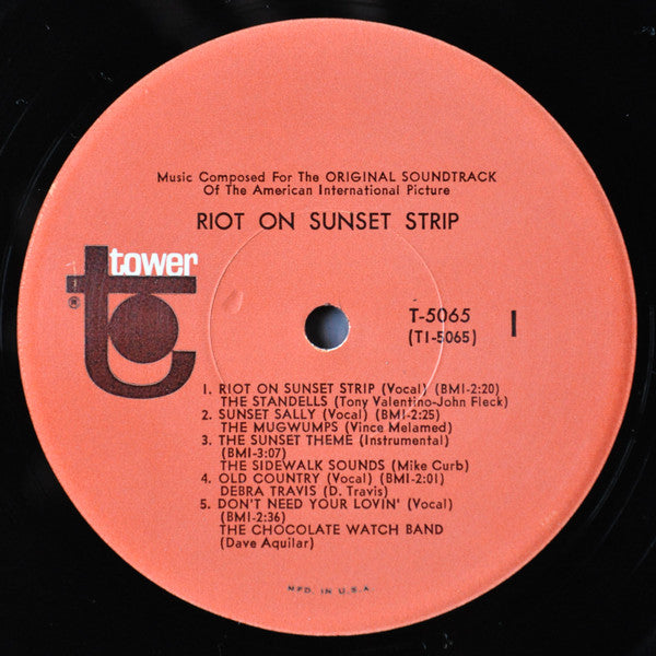 Various ~ Riot On Sunset Strip (Vinyl) - Djungel & Jazz