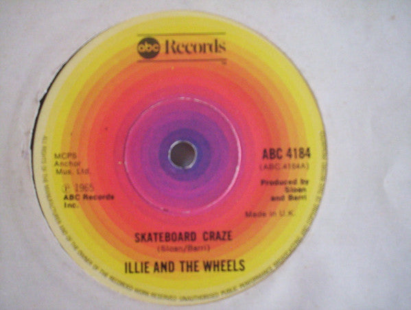 Illie And The Wheels ~ Skateboard Craze/Do What You Did (Vinyl) - Djungel & Jazz