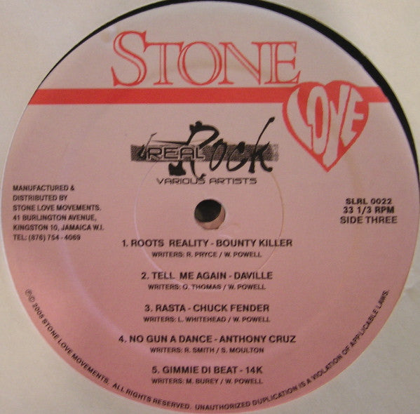 Various : Real Rock (2xLP, Comp)