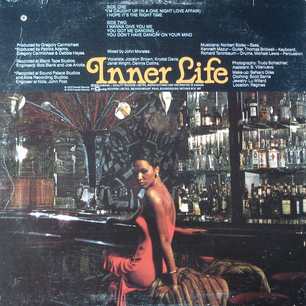 Inner Life : I'm Caught Up (In A One Night Love Affair) (LP, Album)