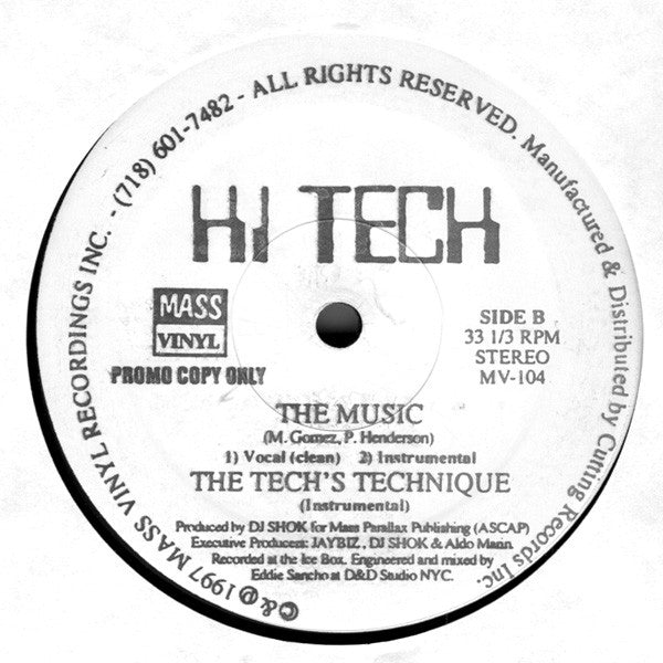 Hi-Tech (2) : All Time Einstein (12", Maxi, Promo)