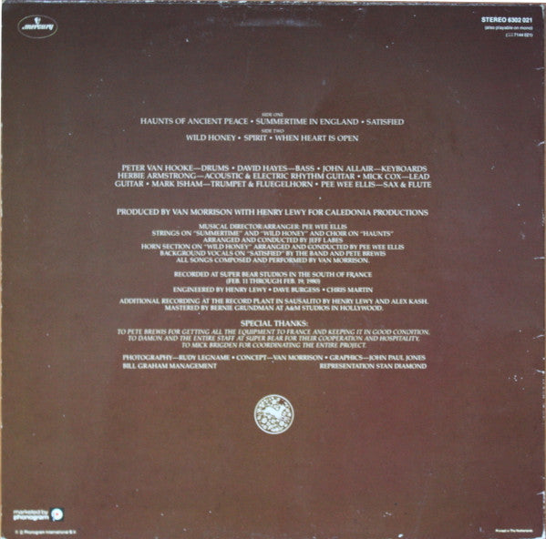 Van Morrison ~ Common One (Vinyl) - Djungel & Jazz