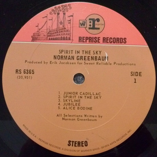 Norman Greenbaum ~ Spirit In The Sky (Vinyl) - Djungel & Jazz