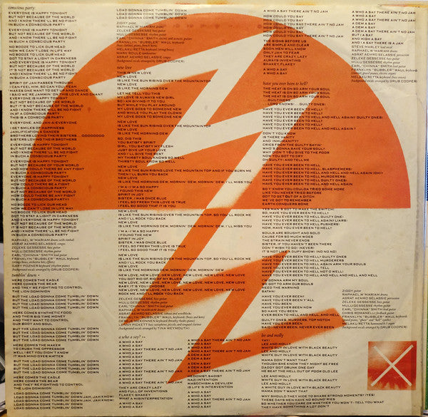 Ziggy Marley And The Melody Makers ~ Conscious Party (Vinyl) - Djungel & Jazz