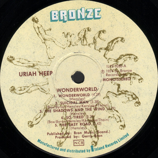 Uriah Heep : Wonderworld (LP, Album)