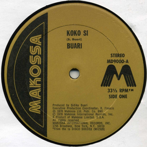 Buari : Koko Si / I'm Ready (12")