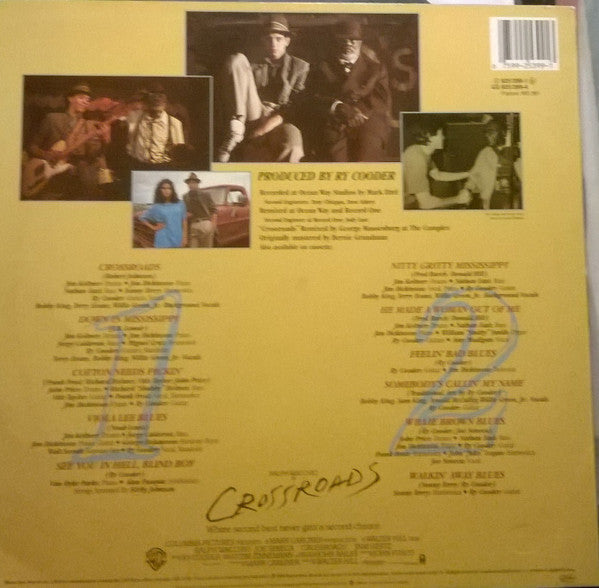 Ry Cooder : Crossroads - Original Motion Picture Soundtrack (LP, Album)