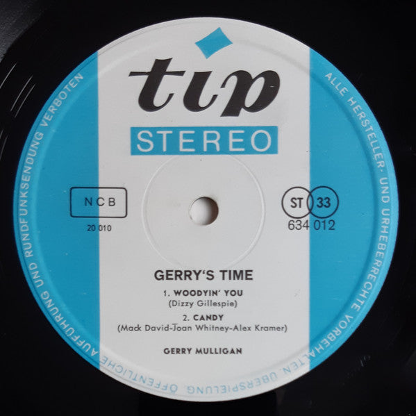 Gerry Mulligan ~ Gerry's Time (Vinyl) - Djungel & Jazz