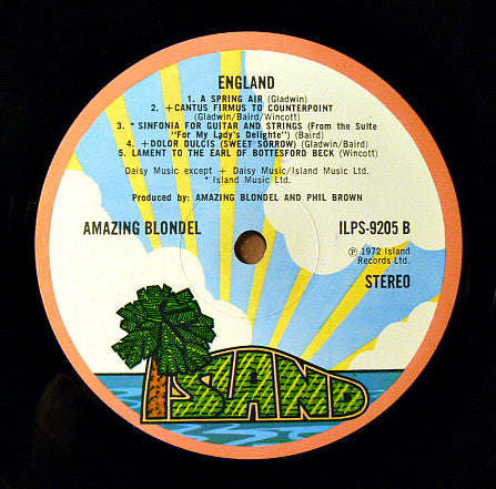 Amazing Blondel ~ England (Vinyl) - Djungel & Jazz