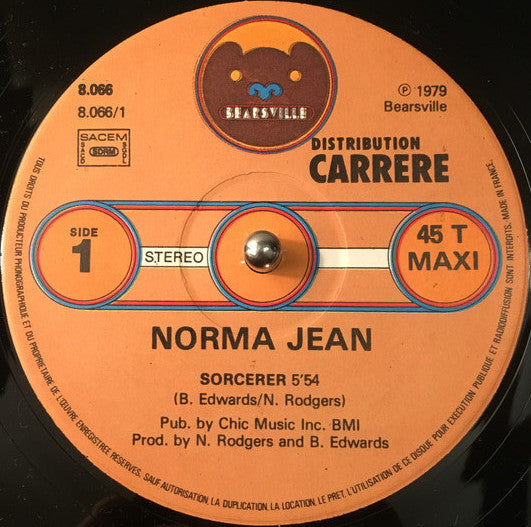 Norma Jean* : Sorcerer (12", Maxi, Ltd)