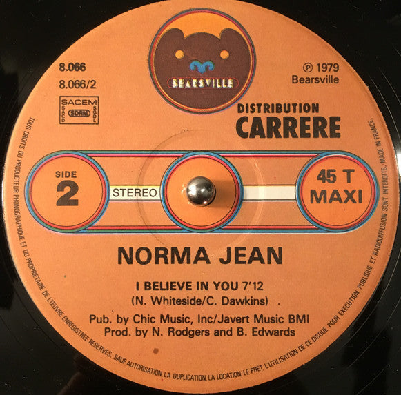 Norma Jean* : Sorcerer (12", Maxi, Ltd)