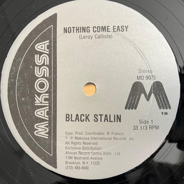 Black Stalin : '82 (12", Maxi)