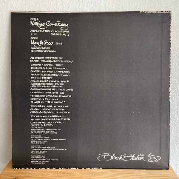 Black Stalin : '82 (12", Maxi)