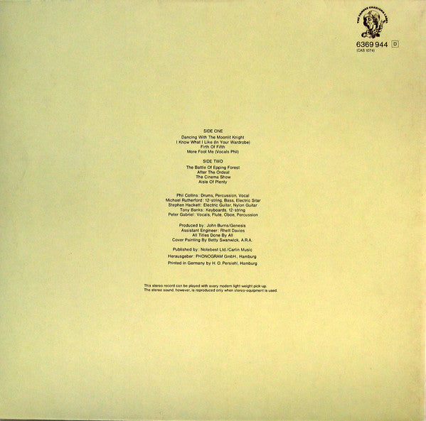 Genesis ~ Selling England By The Pound (Vinyl) - Djungel & Jazz