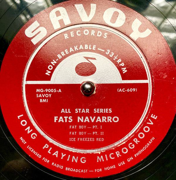Fats Navarro ~ New Sounds In Modern Music - Volume 1 (Vinyl) - Djungel & Jazz