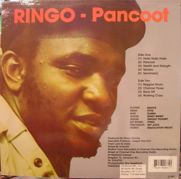 Ringo (5) : Pancoot (LP, Album, RE)