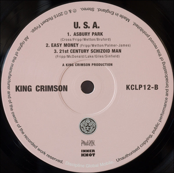King Crimson ~ USA (Vinyl) - Djungel & Jazz