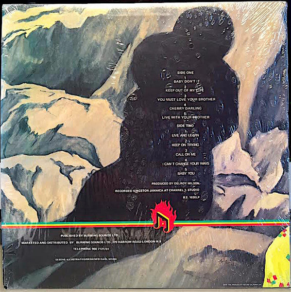 Delroy Wilson ~ Lover's Rock (Vinyl) - Djungel & Jazz
