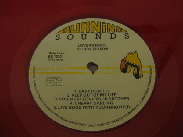 Delroy Wilson ~ Lover's Rock (Vinyl) - Djungel & Jazz