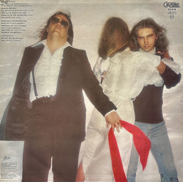 Meat Loaf ~ Bat Out Of Hell (Vinyl) - Djungel & Jazz