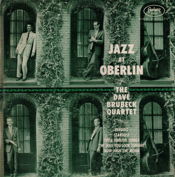 The Dave Brubeck Quartet ~ Jazz At Oberlin (Vinyl) - Djungel & Jazz