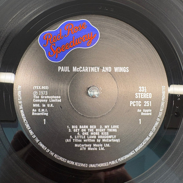 Paul McCartney & Wings ~ Red Rose Speedway (Vinyl) - Djungel & Jazz