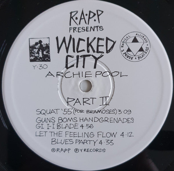 R.A.P.P. : Wicked City (LP)