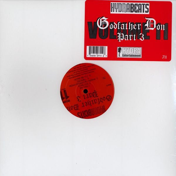 Godfather Don ~ Hydra Beats Volume 11 Part 3 (Vinyl) - Djungel & Jazz