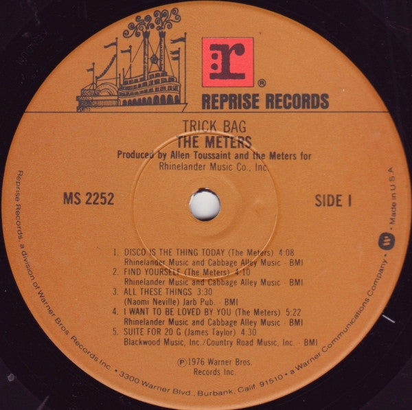 The Meters ~ Trick Bag (Vinyl) - Djungel & Jazz