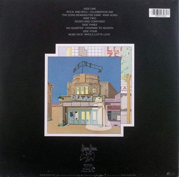 Led Zeppelin ~ The Soundtrack From The Film The Song Remains The Same (Vinyl) - Djungel & Jazz