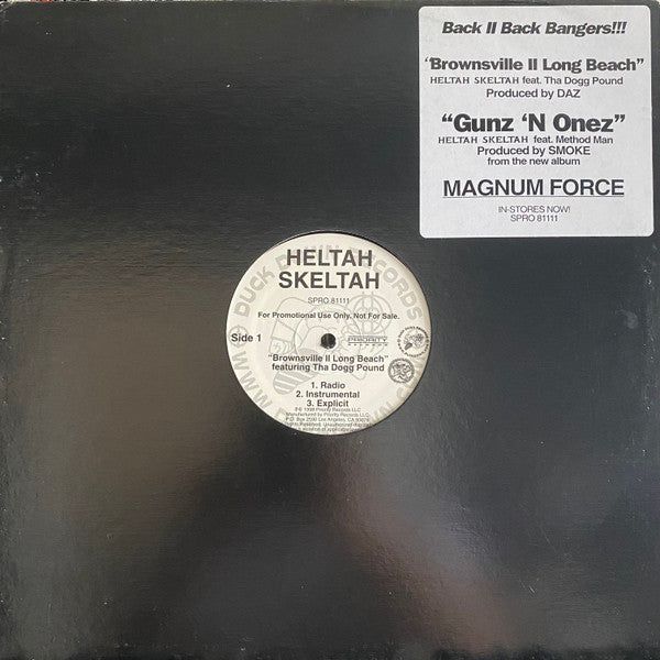 Heltah Skeltah : Brownsville II Long Beach (12", Promo)