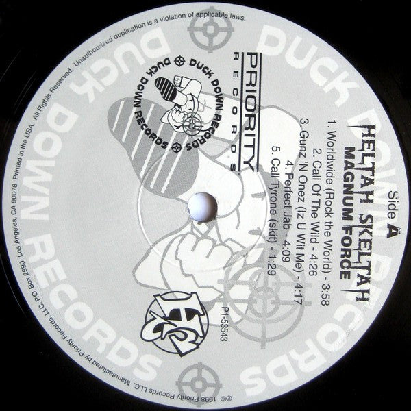Heltah Skeltah ~ Magnum Force (Vinyl) - Djungel & Jazz