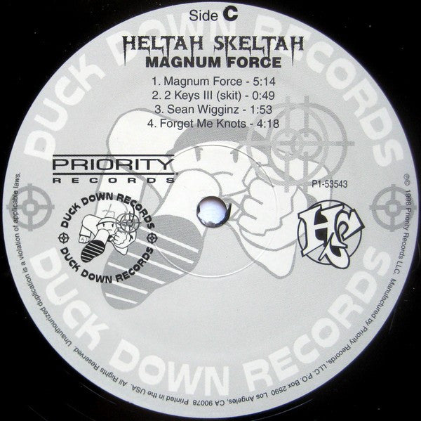 Heltah Skeltah ~ Magnum Force (Vinyl) - Djungel & Jazz