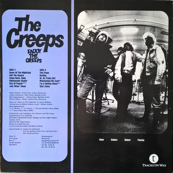 The Creeps ~ Enjoy The Creeps (Vinyl) - Djungel & Jazz