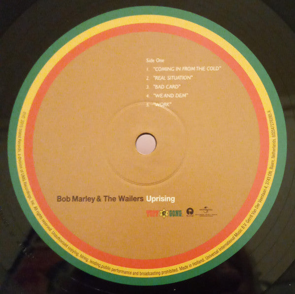 Bob Marley & The Wailers ~ Uprising (Vinyl) - Djungel & Jazz