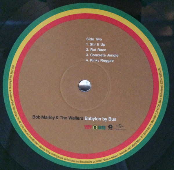 Bob Marley & The Wailers ~ Babylon By Bus (Vinyl) - Djungel & Jazz