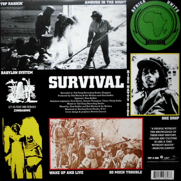 Bob Marley & The Wailers ~ Survival (Vinyl) - Djungel & Jazz