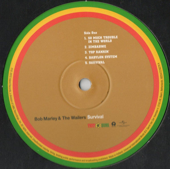 Bob Marley & The Wailers ~ Survival (Vinyl) - Djungel & Jazz