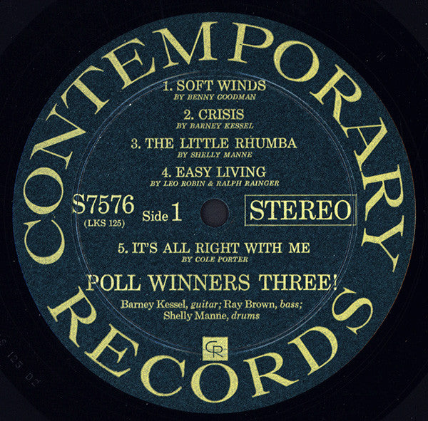 The Poll Winners ~ Poll Winners Three! (Vinyl) - Djungel & Jazz