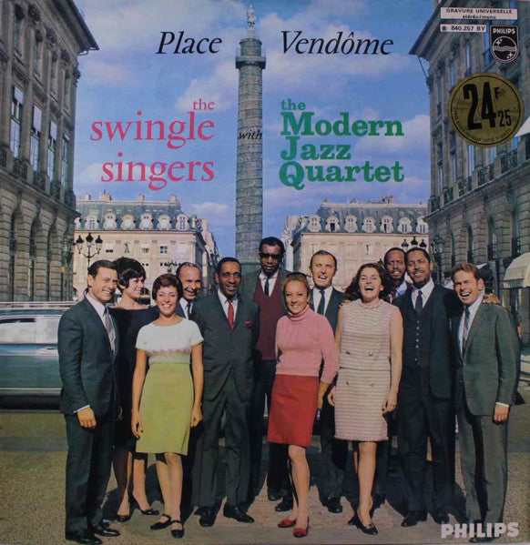 Les Swingle Singers With The Modern Jazz Quartet ~ Place Vendôme (Vinyl) - Djungel & Jazz